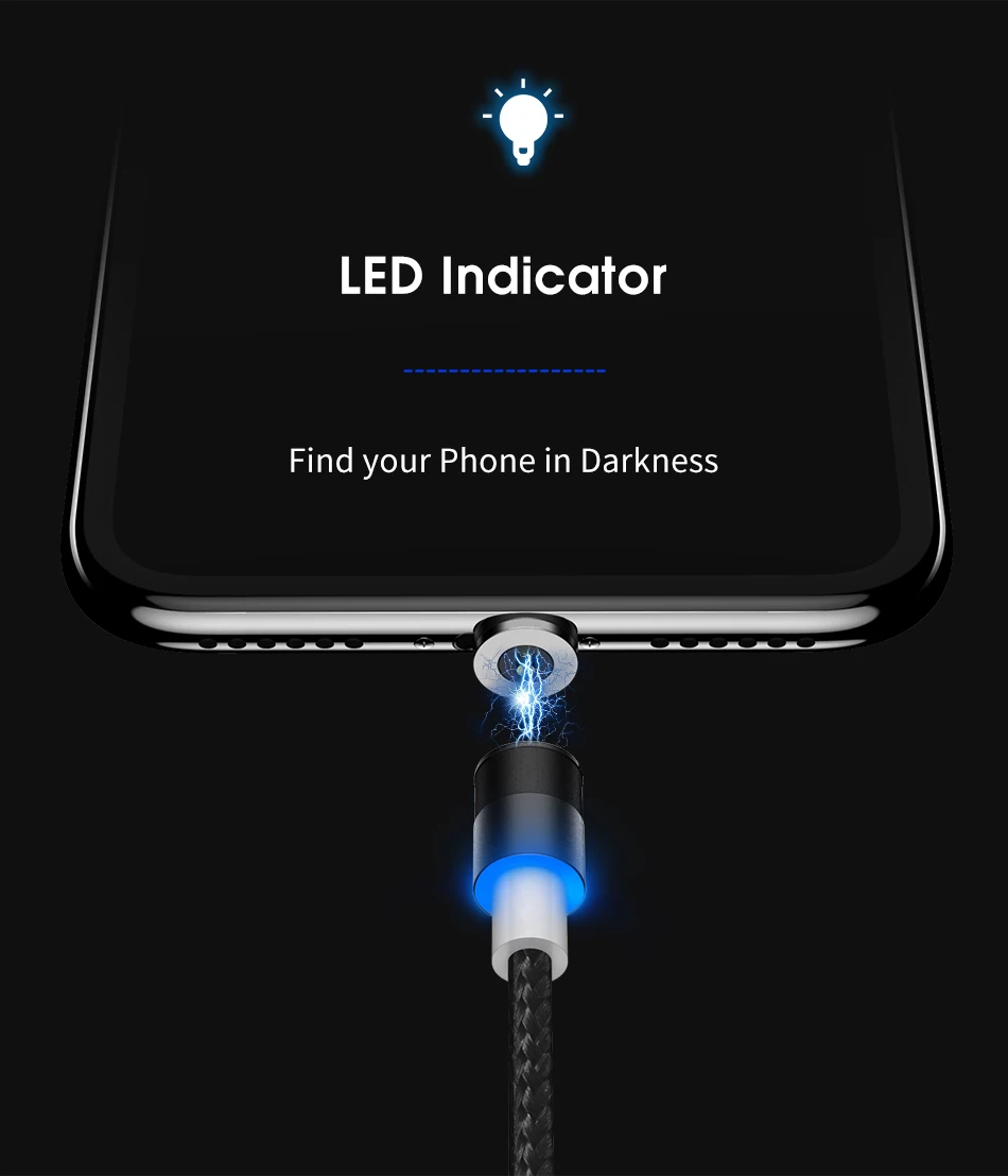 KISSCASE usb type C кабель для Apple iPhone X Xr 7 8 type-C магнит зарядное устройство смартфон кабель адаптер Магнитный микро Быстрая зарядка