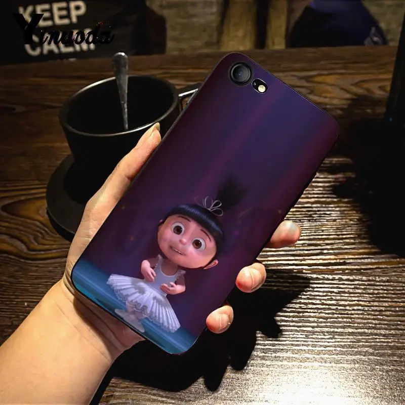 Чехол Yinuoda для iphone 7 6 X мультяшный Забавный мальчик Агнесс лучший чехол оболочка