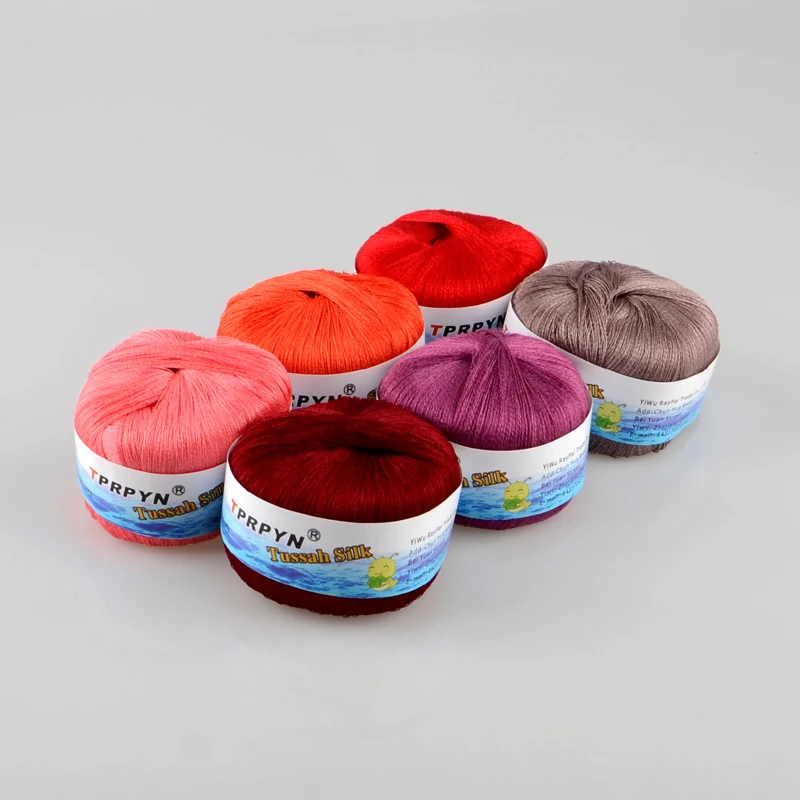 TPRPYN 1 шт. = 100 г натуральная мягкая ткань смешанная хлопчатобумажная пряжа