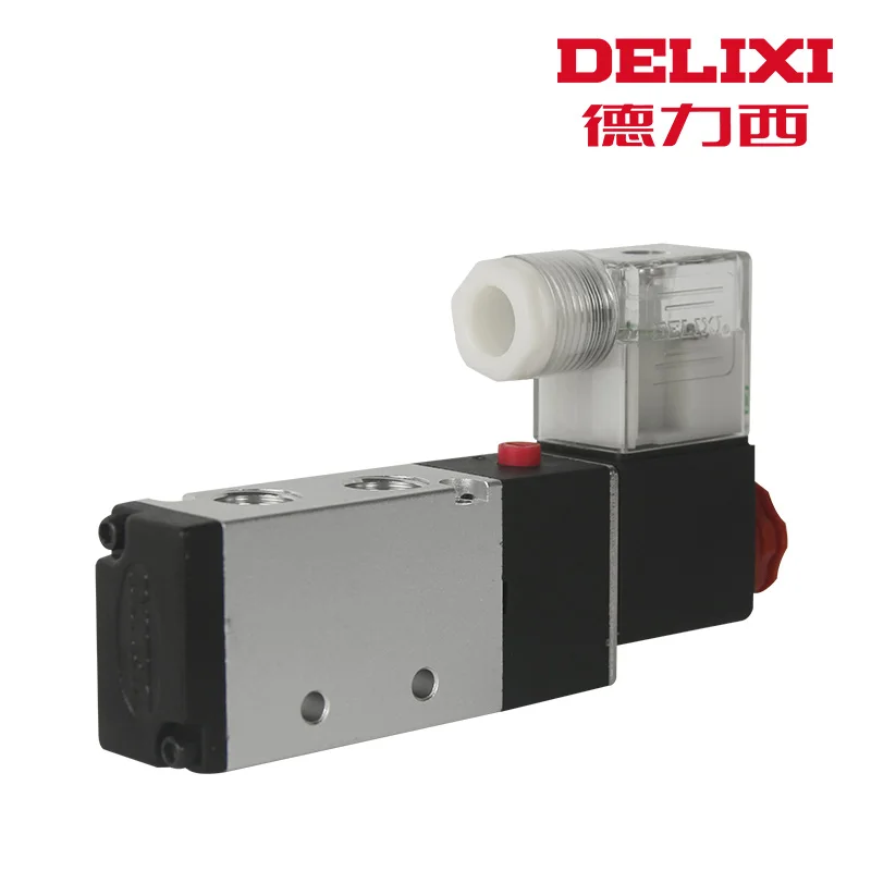DELIXI Solenoid Valves Air Gas Control Valve 3/8&quot BSP 2 Position 5 Port 2/5 Way 4v310-10 | Обустройство дома