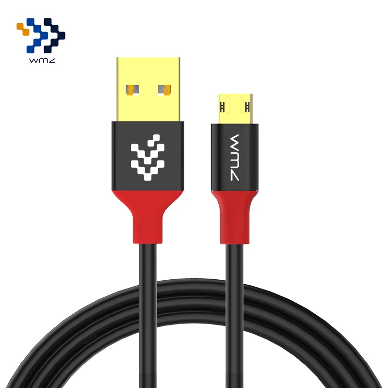 WMZ Реверсивный Micro USB кабель для Samsung S7 Xiaomi Быстрая зарядка кабели передачи данных 2