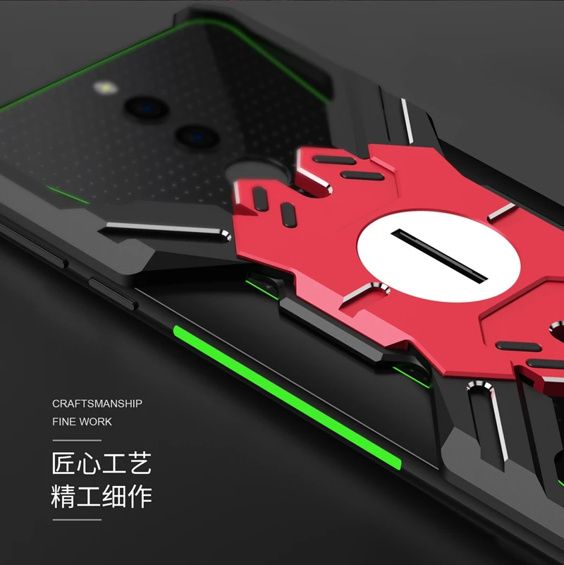 Чехол для Xiaomi Black Shark 2, роскошный защитный металлический противоударный чехол для Xiaomi Black Shark 2 Hero, механический чехол