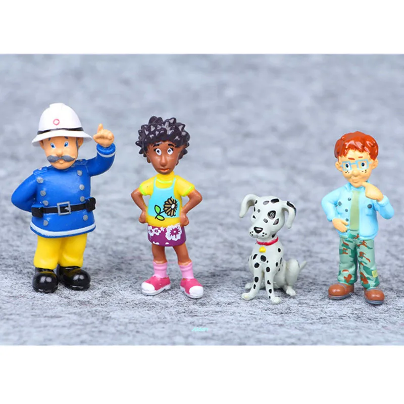 12 шт./компл. фигурка Fireman Sam Everyones герой Пенни Норман Элвис стеле Майк пвх экшн