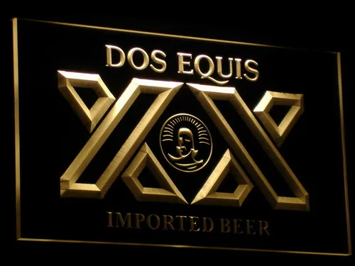 A042 Dos Equis Пивной бар Паб Ресторан неоновые световые вывески с переключателем