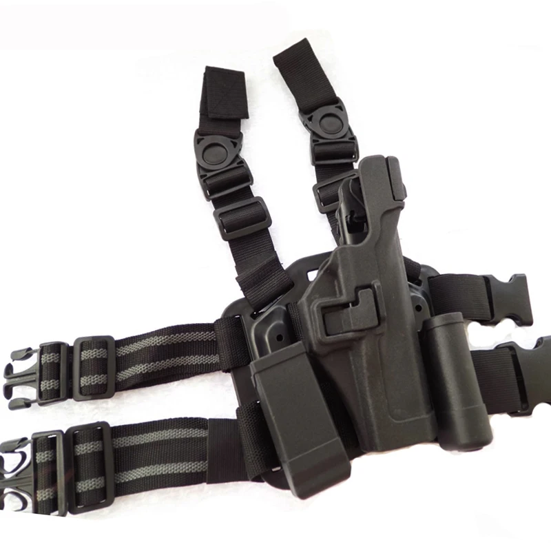 

Тактическая кобура с Glock Leg, кобура с правой рукой, армейская страйкбольная Пистолетная кобура, подходит для Glock 17 19 22 23 31 32