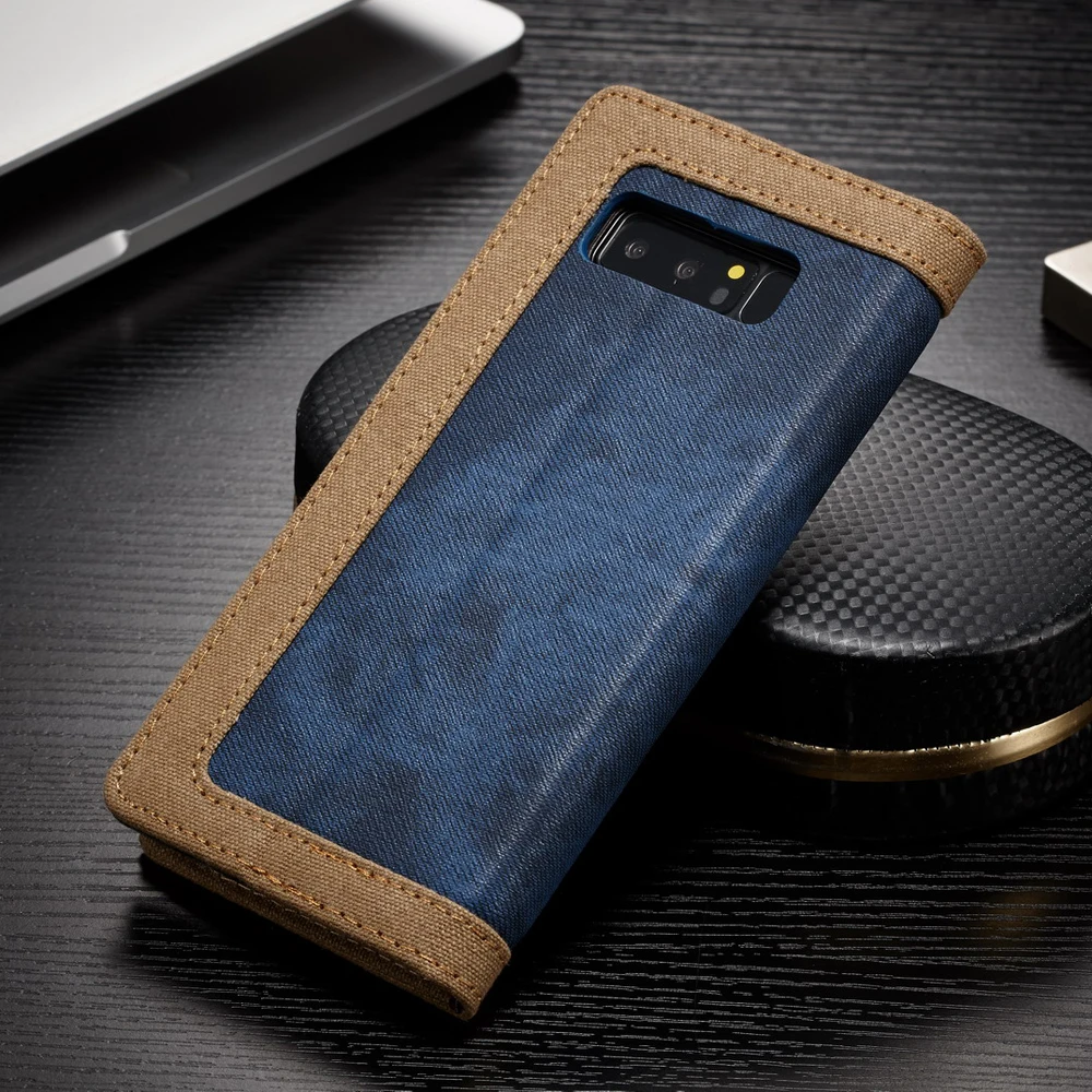 Магнитные Флип ПК задняя крышка чехол для samsung Galaxy Note 8 Note8 N950F противоударный