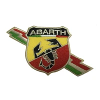 embroidery patches for clothing abarth iron on patches punk motif applique diy accessory clothes stickers suitable for all kinds