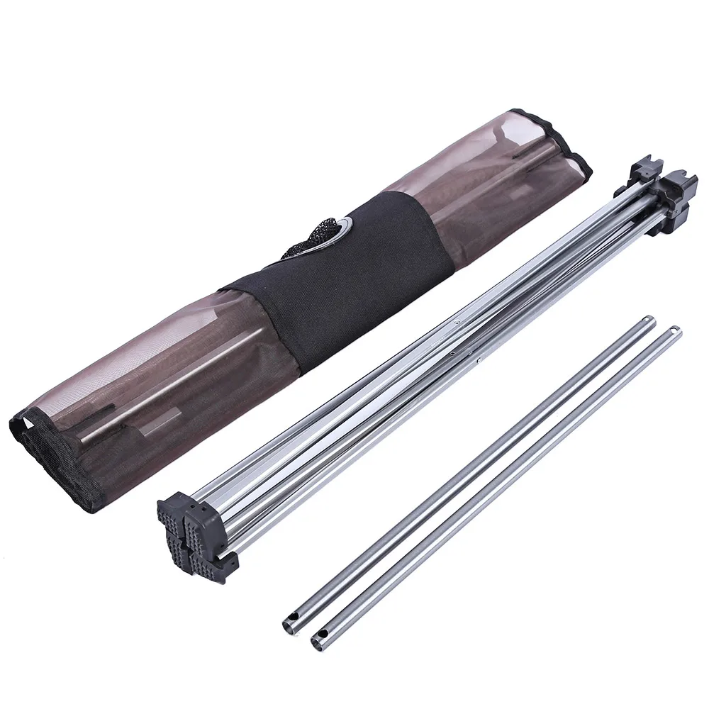 Портативный уличный Сверхлегкий складной стол из алюминиевого сплава ткань