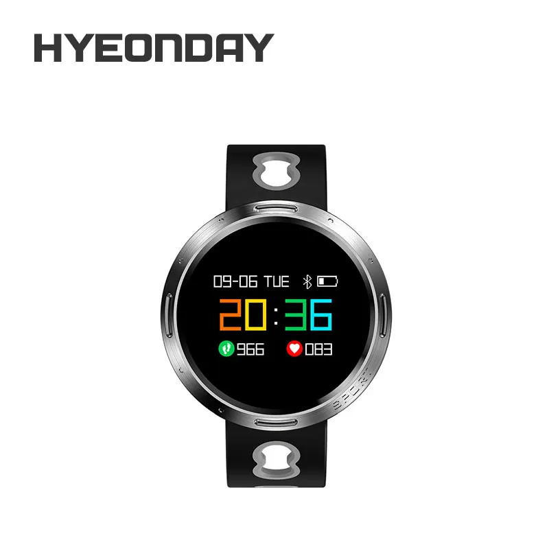 Hyeonday Смарт часы 4 0 Bluetooth Спорт Шагомер X9-V0 наручные Smartwatch для Android IOS сердечного