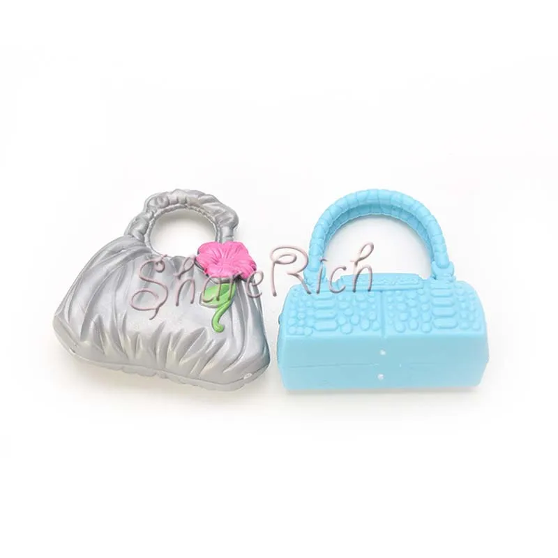 Игрушки аксессуары сумки Ожерелье расчески обувь серьги для Барби Куклы детский