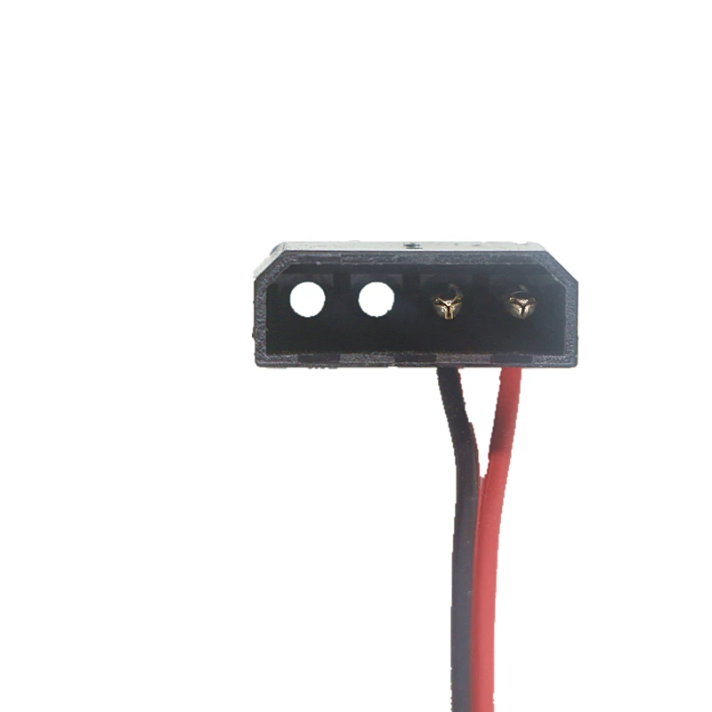 Компьютерный ПК корпус LED подключения провода 2P 4Pin Male Female припой 15 см красно