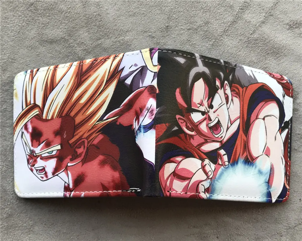 Dragon Ball Z Son Goku кошелек женский кожаный Pu кошелек Каме сеннин мужской кошелек - Цвет: D