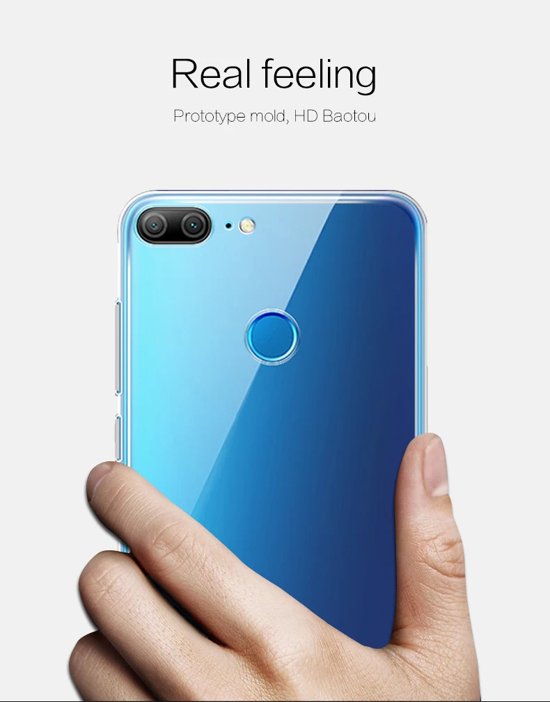 Мягкий силиконовый чехол MOFi для huawei honor 9 Lite, прозрачный чехол из ТПУ для honor 9 Lite, 5,65 дюйма, чехол для сотового телефона