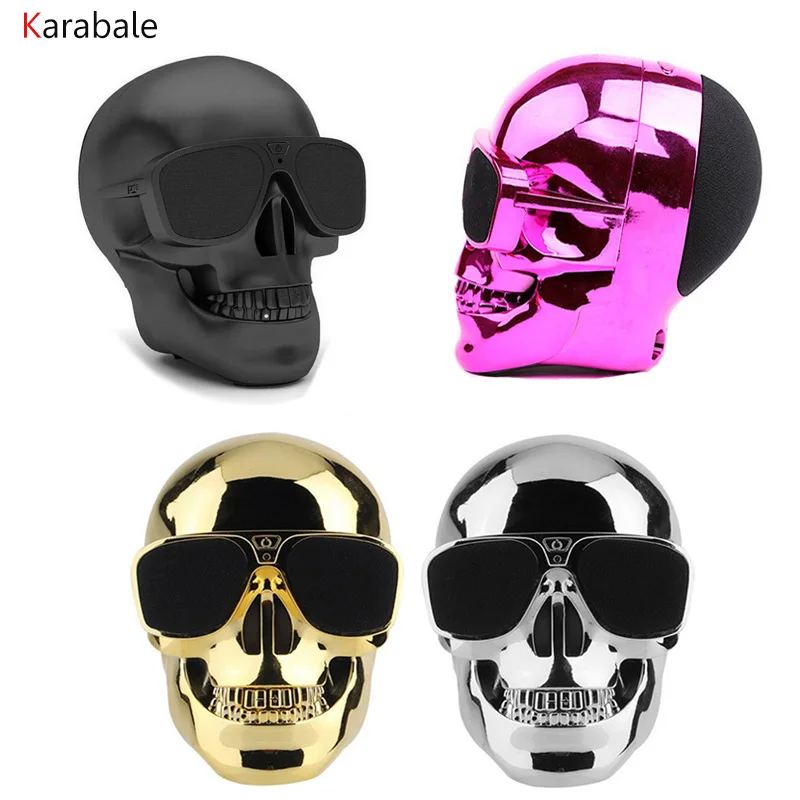 AeroSkull Bluetooth динамик Беспроводные Солнцезащитные очки Череп Форма динамик мобильный сабвуфер многоцелевой портативный динамик крутой