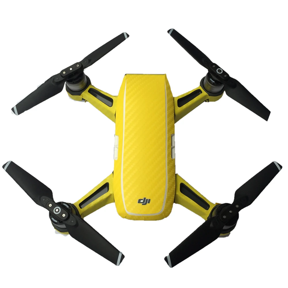 Водостойкое углеродное волокно Стикеры для DJI Spark Pro Drone 7 цветов | Электроника
