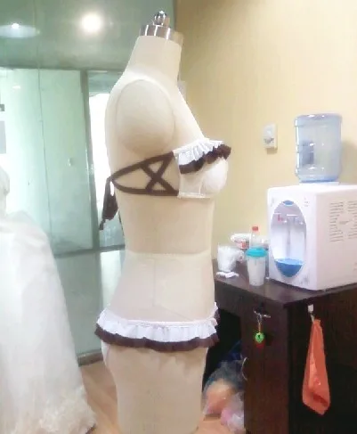 Купальник бикини Oreimo черный с рисунком кота гокоу Рури белый на заказ|cosplay