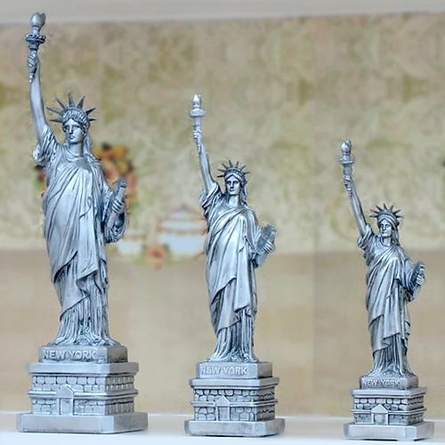 Статуя Модель свободы сувениры для туризма в США Бесплатная богиня европейские