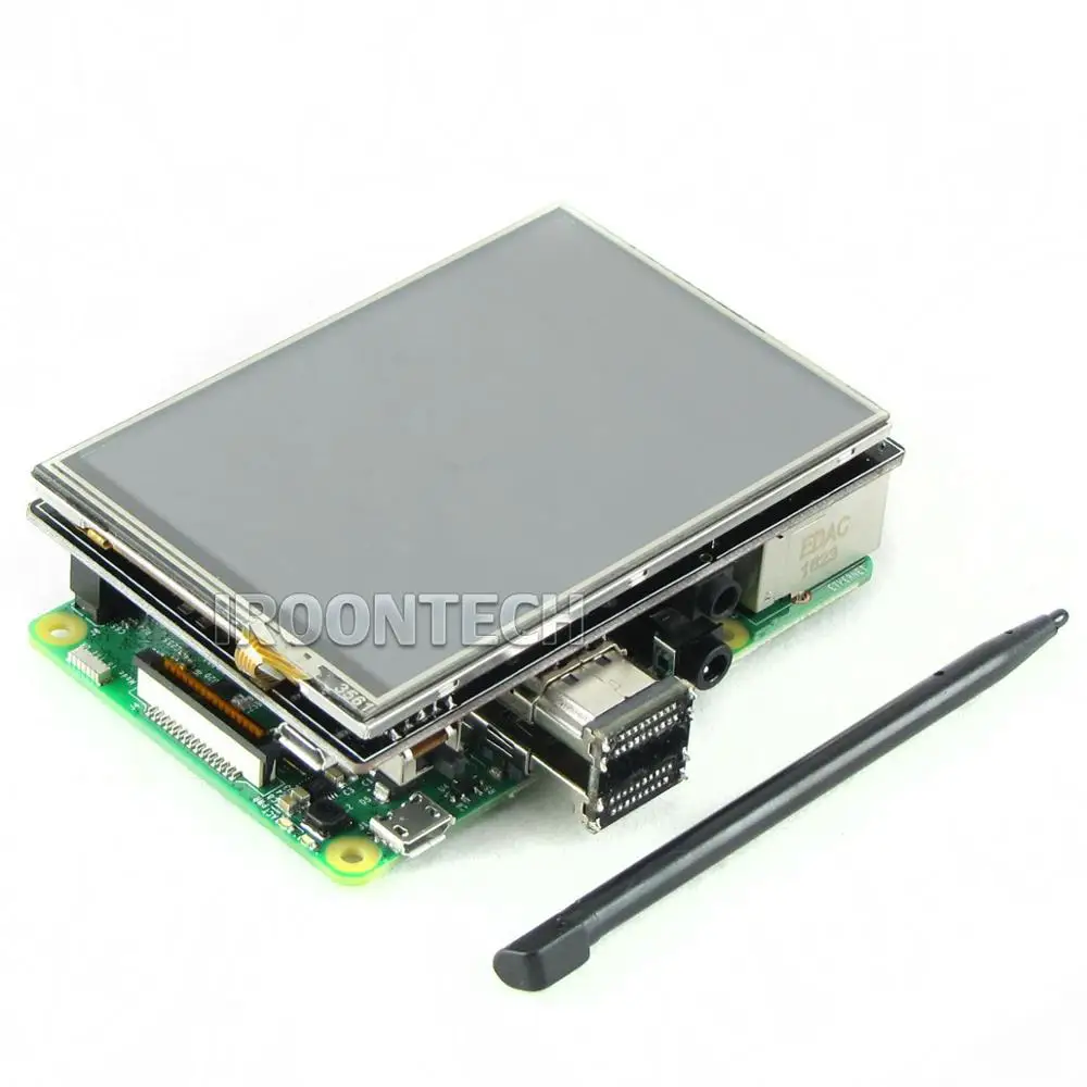 Raspberry PI 3 Модель B 5 &quotдюйма TFT HDMI ЖК-дисплей Дисплей с Сенсорный экран 480*320 px 60