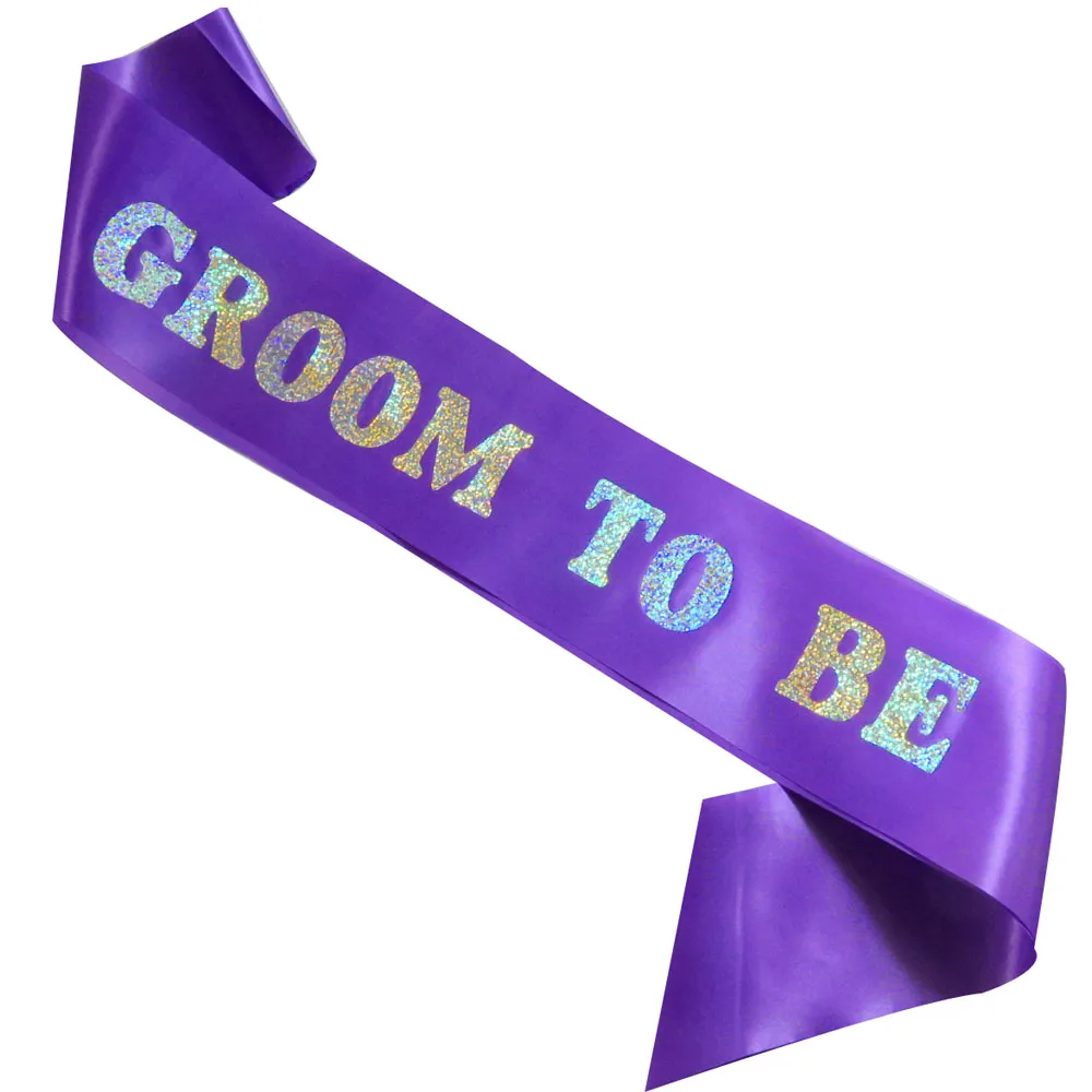 6 шт. новый дизайн 2020 надпись Groom to be Свадебная вечеринка белая красная черная
