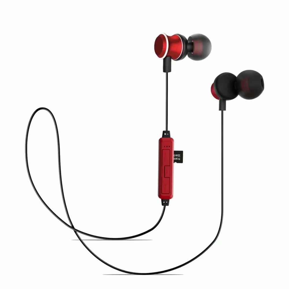 Shengtena беспроводные наушники поддержка tf карты Bluetooth магнитная анти потеря
