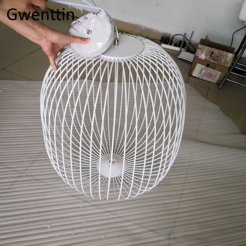 Foscarini спицы 1/2 подвесные светильники современный светодиодный подвесной светильник Лофт промышленная птица подвесная клеть светильник домашний декор светильники