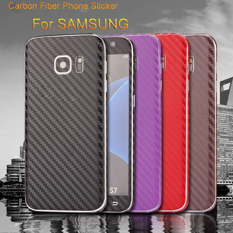 YourTribe 3D углеродного волокна пленка-наклейка для полного покрытия телефона Samsung