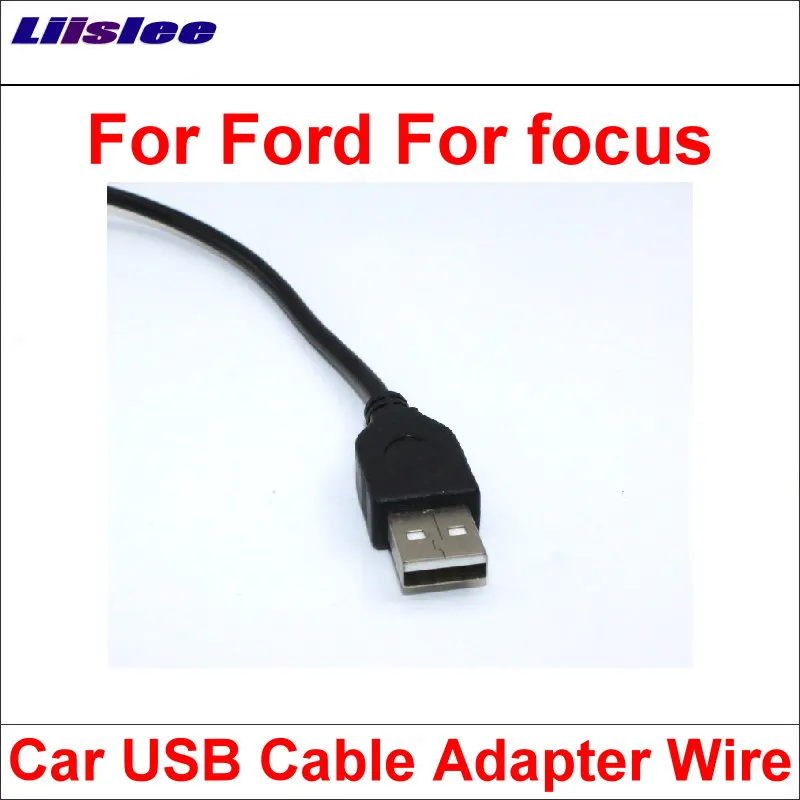 Оригинальные штепсельные вилки к USB разъему адаптера для Ford Focus Автомобильное CD