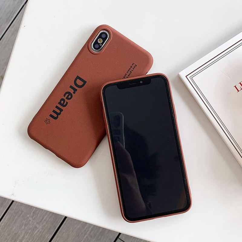 COOLY Matte Silicone Brown Case For Samsung Galaxy S10e S10 Plus S8 S9 S7 Edge Back Cover on Note 8 9 C7 Pro C9 Phone Coque Skin |