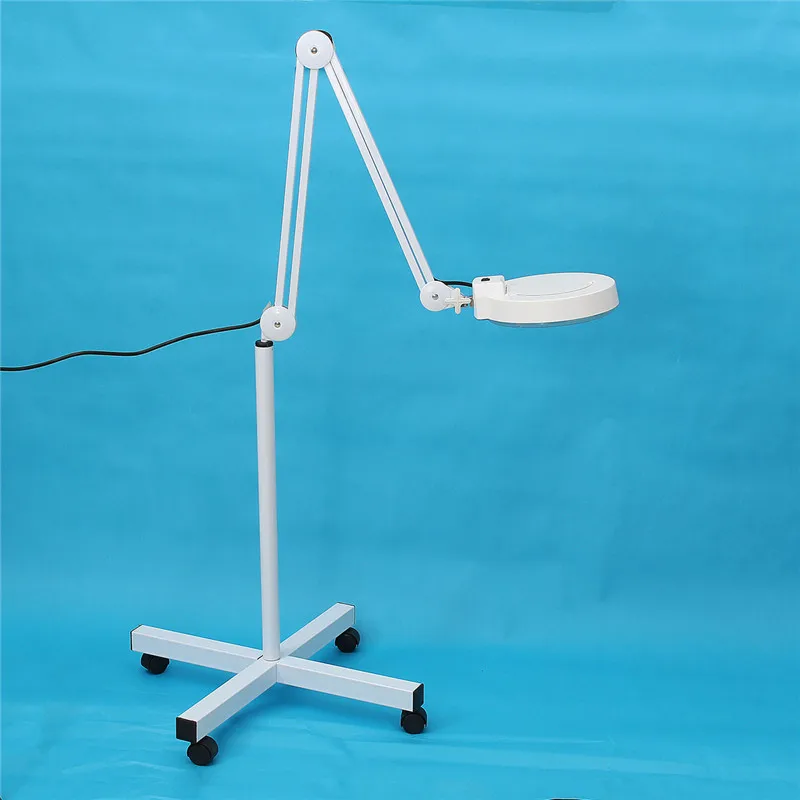 5x LED Lamp Light Makeup Floor Magnifier Skincare Beauty Manicure Tattoo Salon Spa For Medical Cosmetology UK US Plug Standard