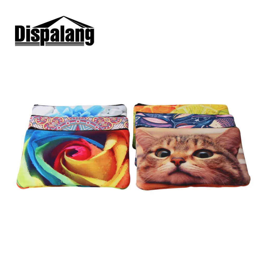 Dispalang маленький кошелек для монет с животными женский милый рисунок питомца