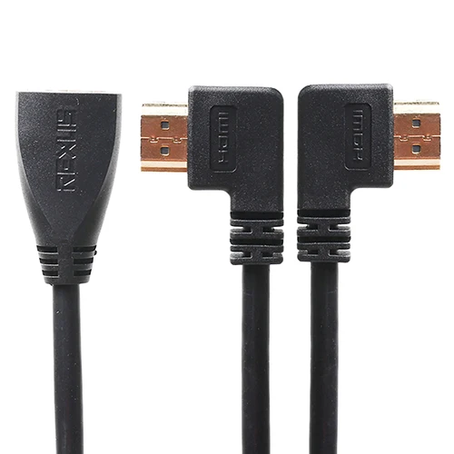 90 градусов угол влево/вправо к HDMI папа Женский Кабель Адаптера| |