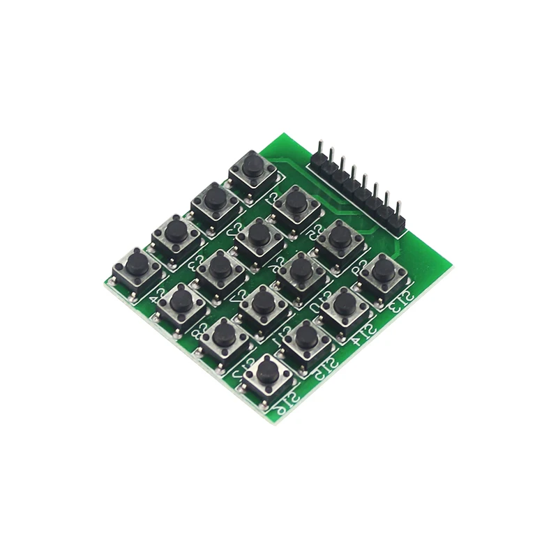 4x4 матричная Кнопка 8pin 16 клавишная клавиатура макетный модуль MCU для набора Raspberry