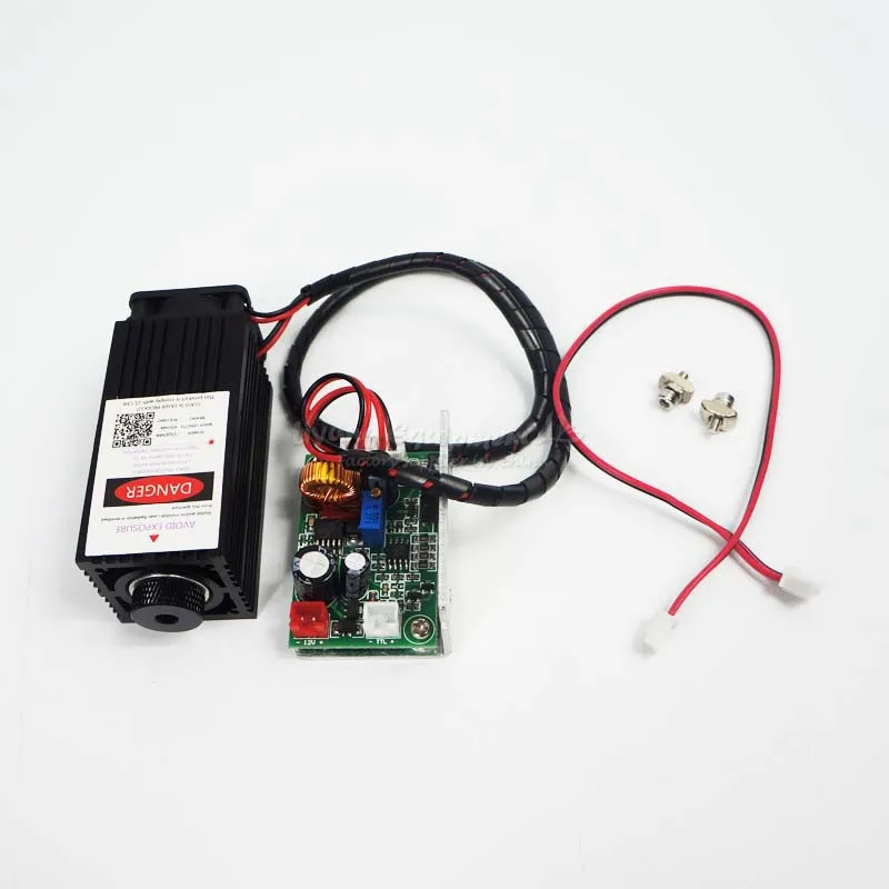 

free shipping 5500mw Laser Module 450NM Focusing Blue Laser Head 5.5W Laser Tube for DIY CNC laser machine