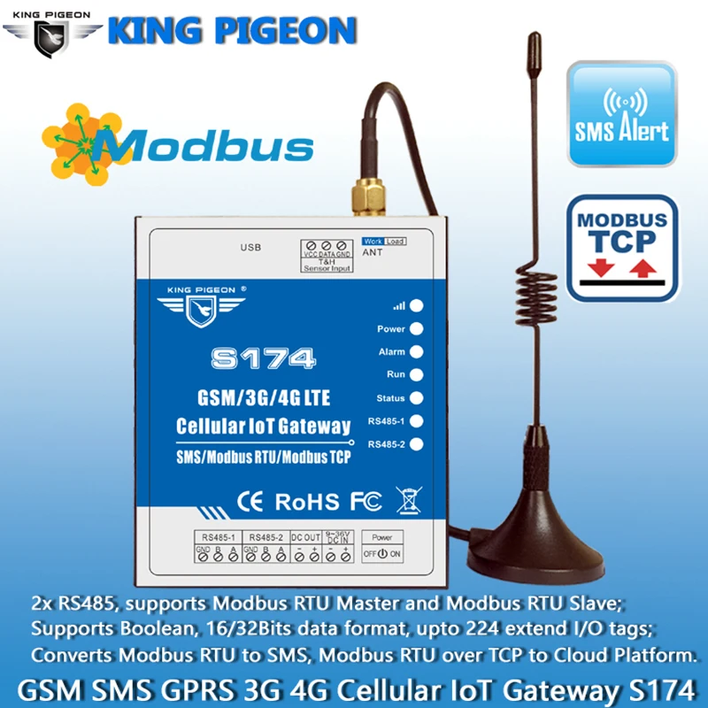 Протокол Modbus RTU к MQTT конвертер облачная платформа приложение веб сервер