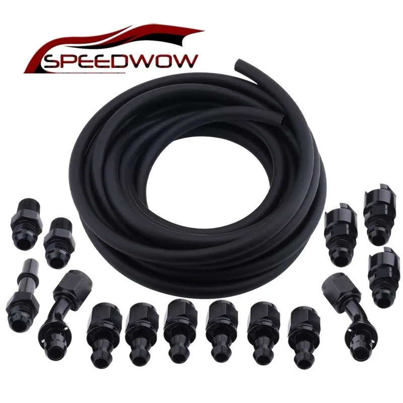 Комплект для установки топливной линии SPEEDWOW AN6 полный комплект литья топлива с
