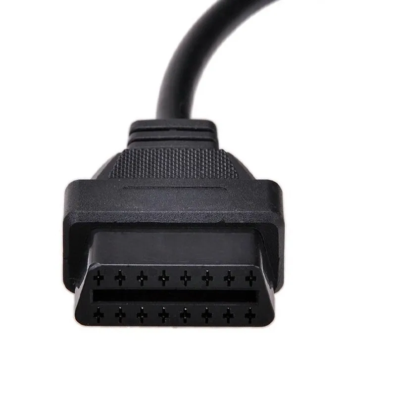 Кабель OBD2 для GM Daewoo переходник с 12 на 16 контактов кабель Daewoo|obd2 cable|obd2 connector16 pin obd2 |