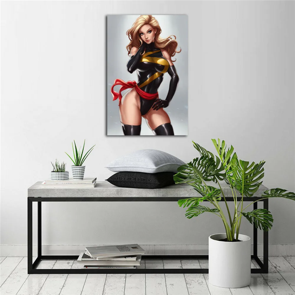 Ms Marvels 1P картины печать на холсте HD Абстрактная Картина офисная настенная