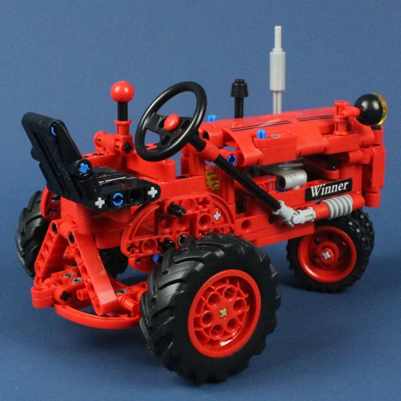 Winner 7070 302 шт. Technic классический старый трактор строительный блок DIY Развивающие