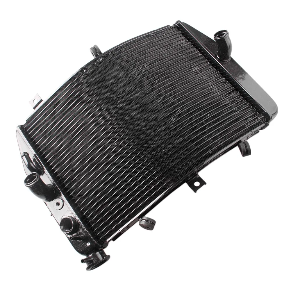 Мотоцикл алюминиевый радиатор для SUZUKI 04 05 GSXR 600 750 2004 2005 K4 GSXR600 GSXR750 черный