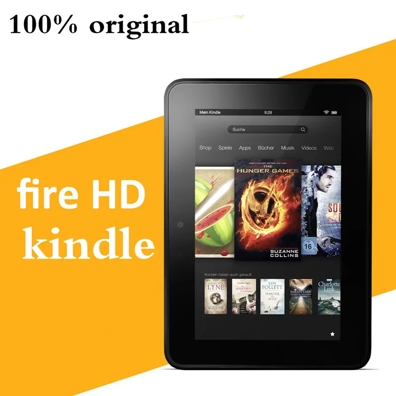Kindle fire hd 7 электронной книги экран IPS HD 16 г памяти WIFI Двойной антенны технология