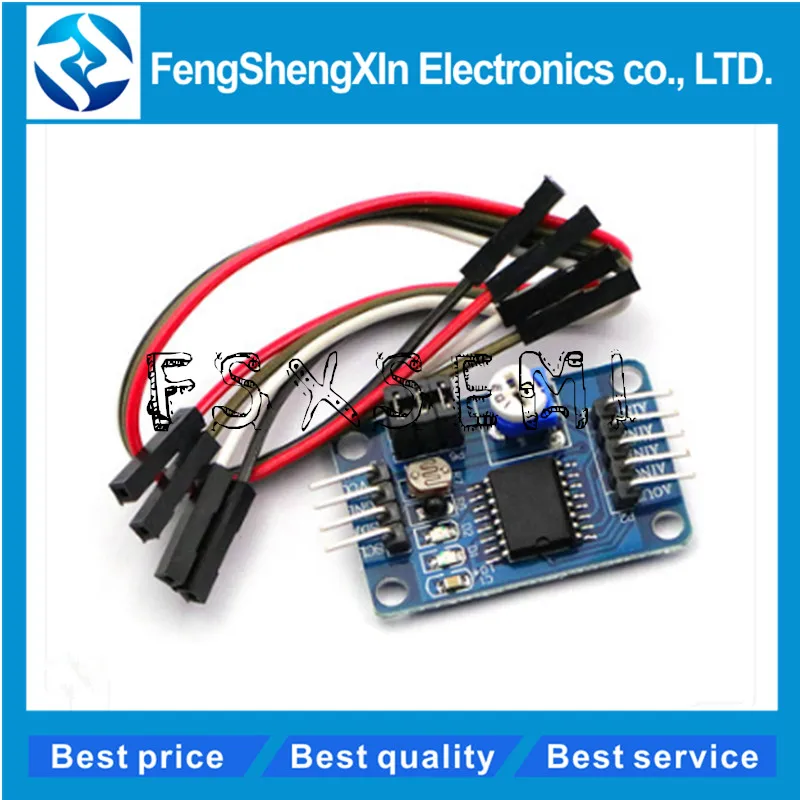 PCF8591 AD/DA Converter Module Analog to digital converter To Digital Conversion+Cable | Электронные компоненты и