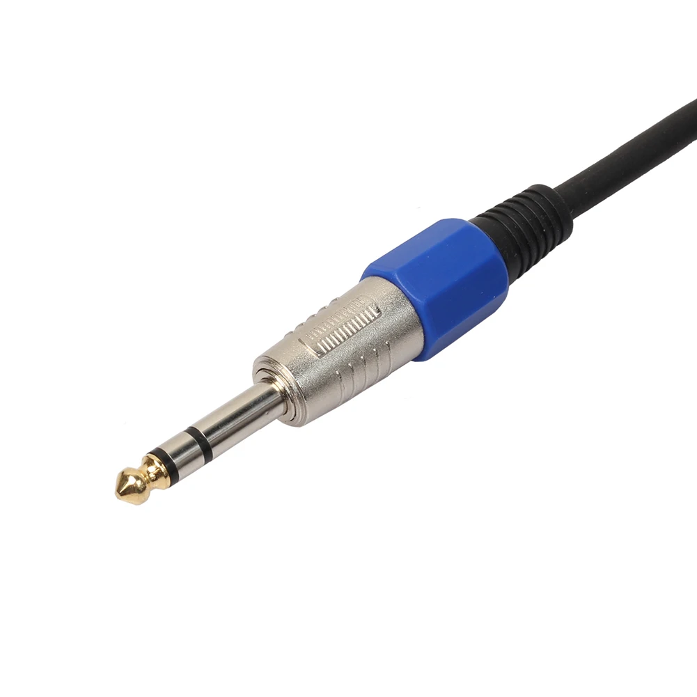Профессиональный 3 контактный XLR Штекерный разъем к 1/4 &quot6 35 мм стерео микрофон
