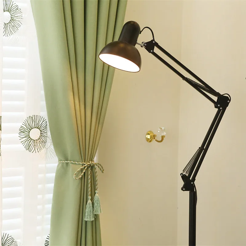 Плотные затемняющие шторы для спальни 6 цветов современные из искусственного