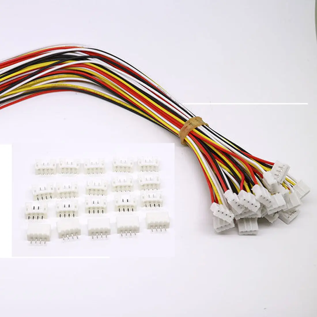 

20SETS Mini Micro JST 2.0 PH 4 Pin Connector plug Male with 150MM cable & female