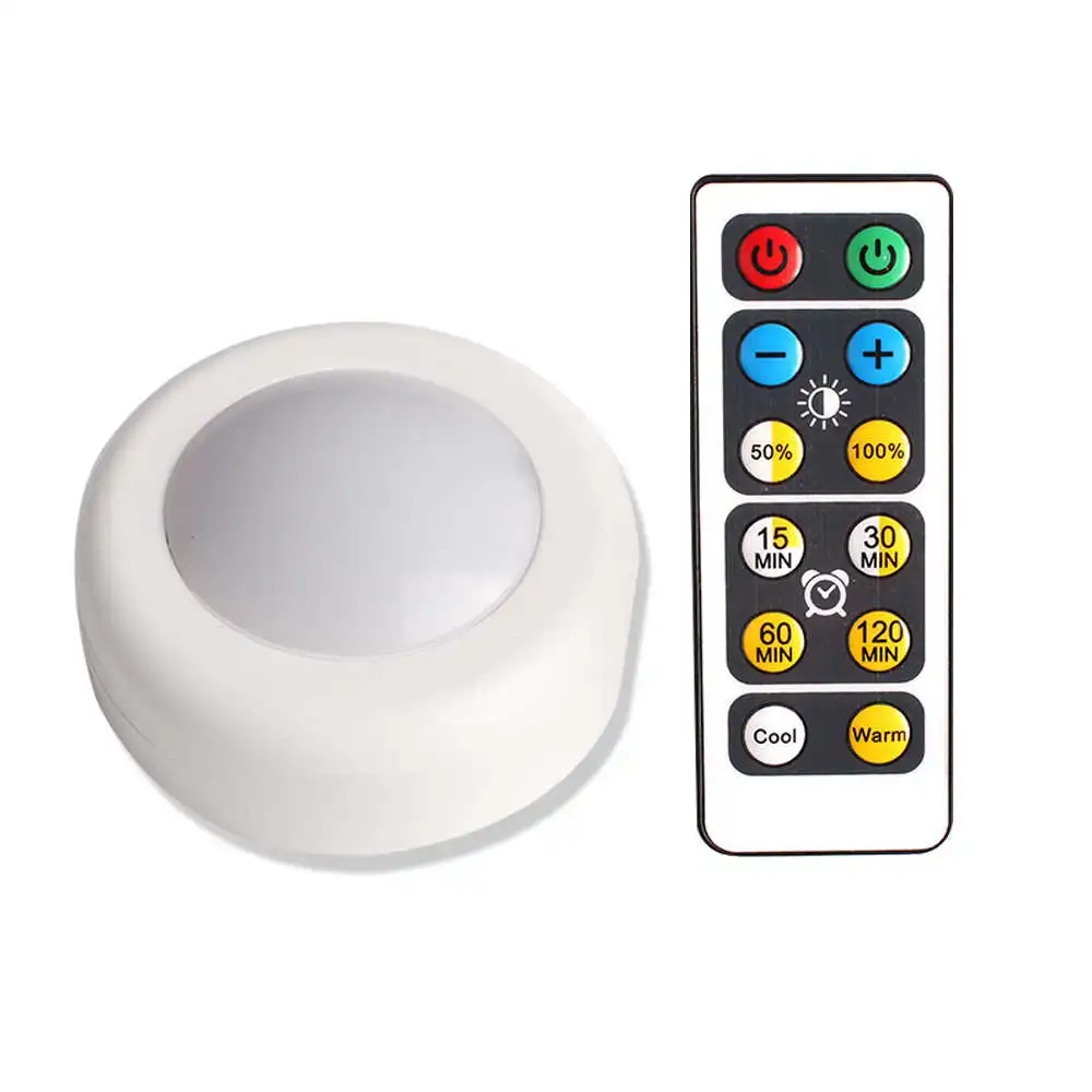 1 Lamp 1 Controller Беспроводной сенсорный Светодиодный Светильник-ночник с регулируемой яркостью, шайба для детей, детская спальня, декор для гостиной, светильник ing lampara - Испускаемый цвет: 1 Lamp 1 Controller