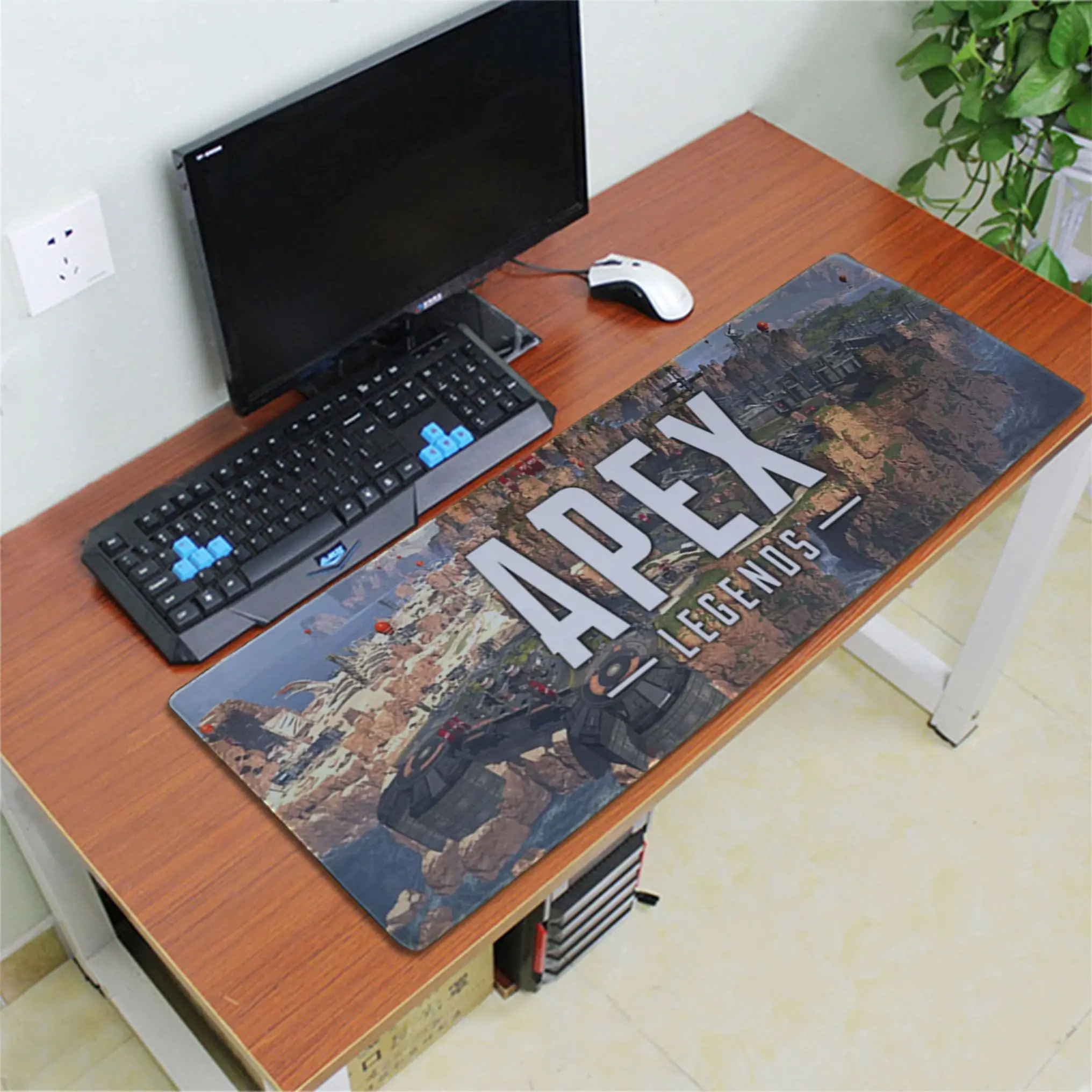 Новый классный игровой коврик для мыши Maiya Apex legends из натурального каучука