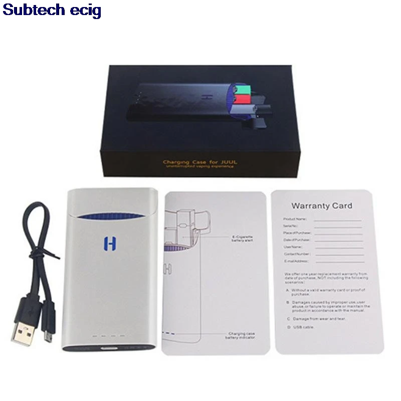 2019 Newest Hippo One Power Bank 1500mAh Mini Charging Box Portable Charger Case for Jul Pod Cartridge Vaporizer Kit | Электроника