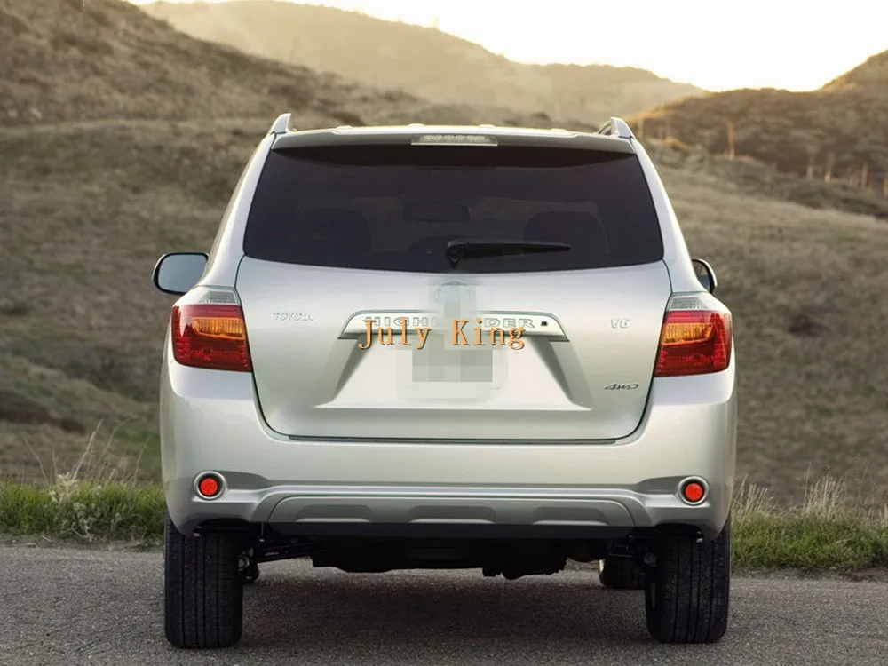 July King Автомобильный светодиодный стоп-сигнал+ ночной DRL чехол для Toyota Highlander Fortuner Sequoia и mitsubiithi ASX Outlander Sport и т. д