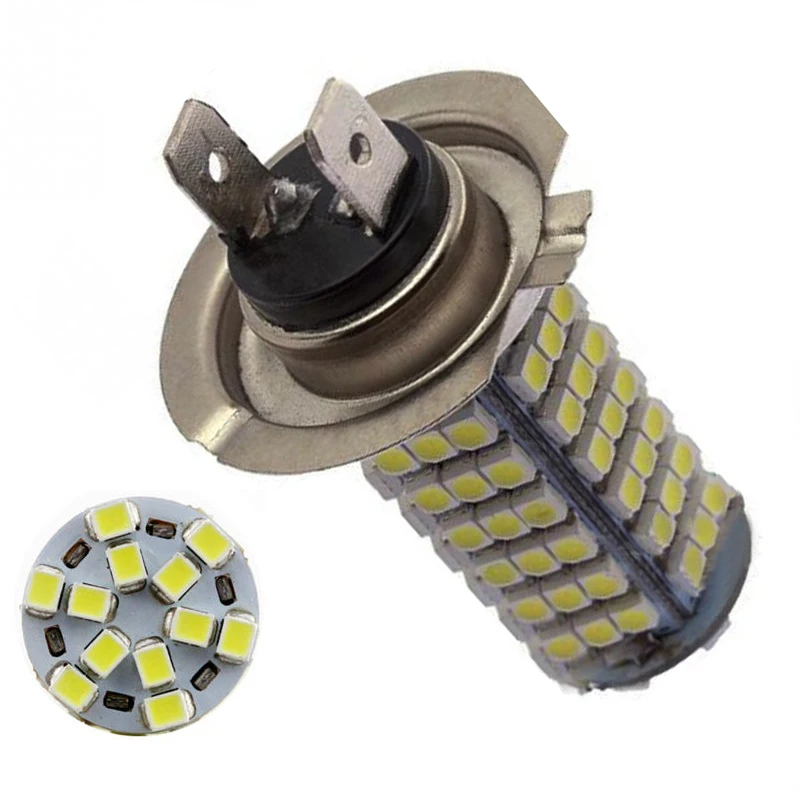 Светодиодный светильник 1156/1157 120SMD белый DC12V супер яркий белый противотуманный светильник с высокой мощностью головной светильник источник света