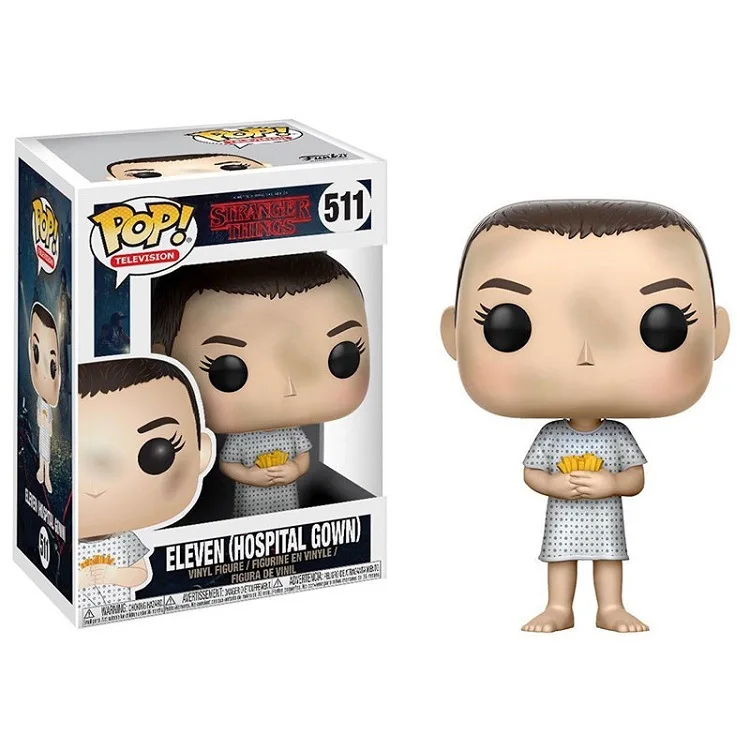 Поп странные вещи и маленький Eleven с eggos ПВХ фигурку Мальчик игрушки для детей